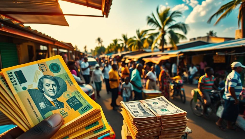 CFA Franc and US Dollar in Congo