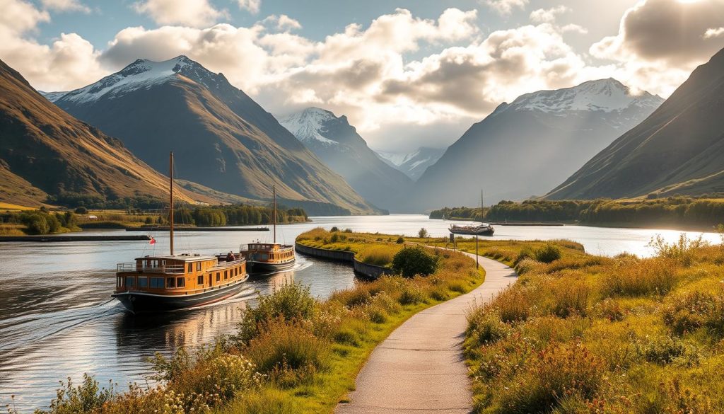 Caledonian Canal scenic routes