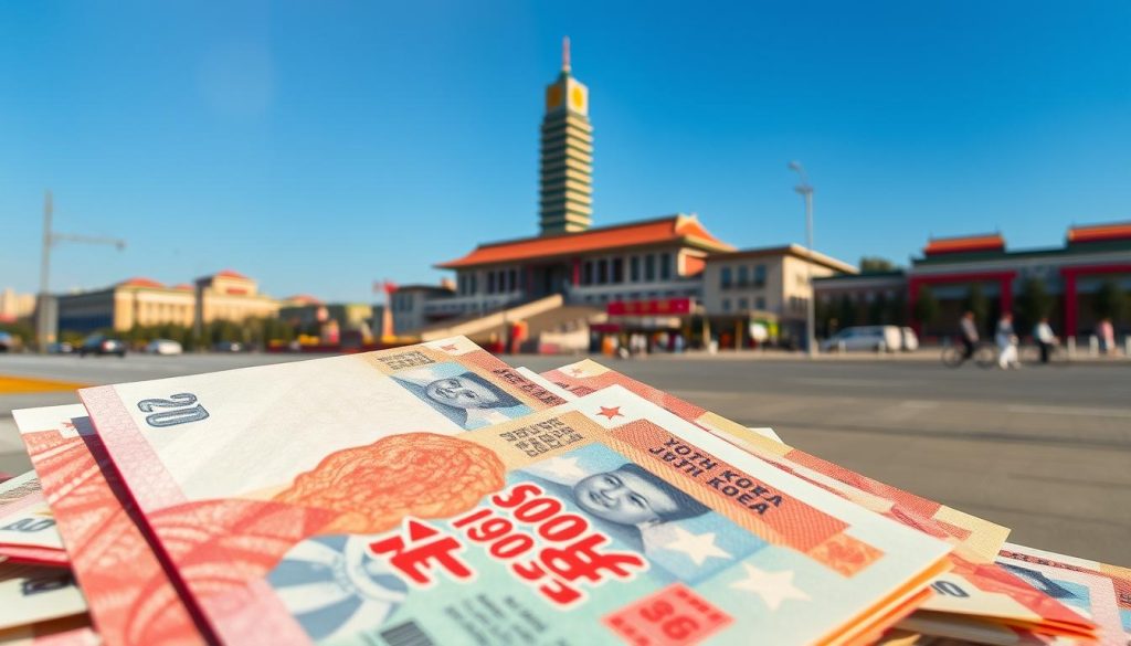 Cash in North Korea