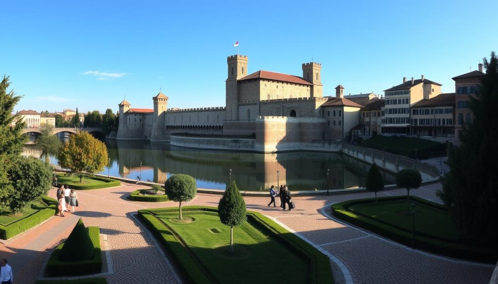 Castello Estense view