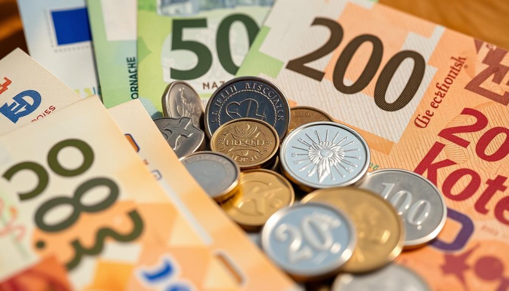 Danish krone denominations and design