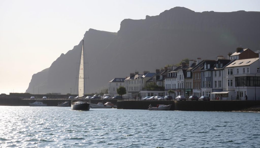 Douglas town coast