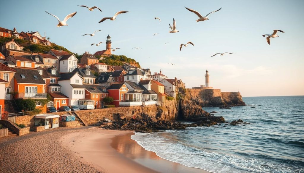 Historic seaside town