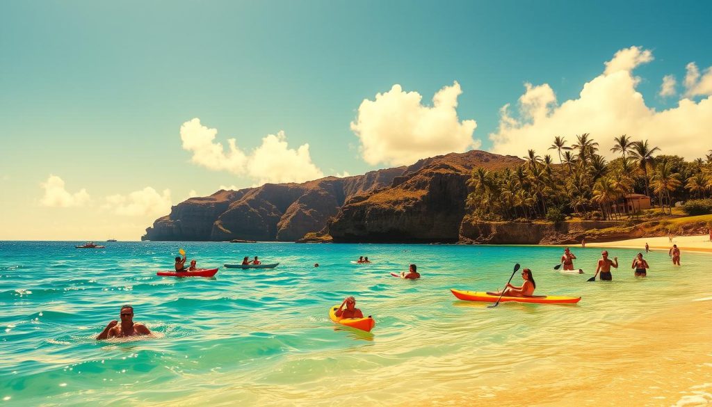 Makapuu Beach Park water activities