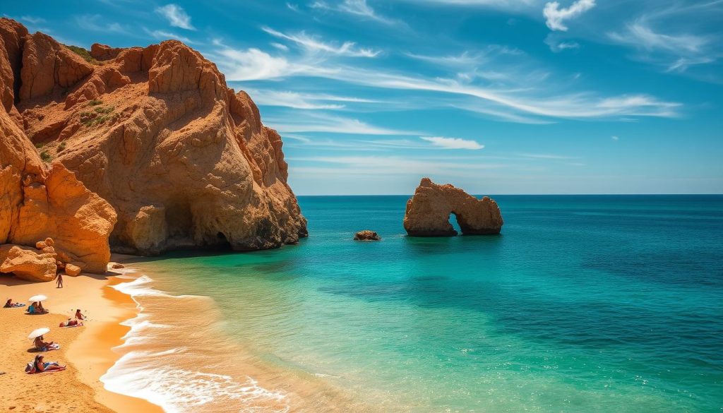 Praia do Beliche beach