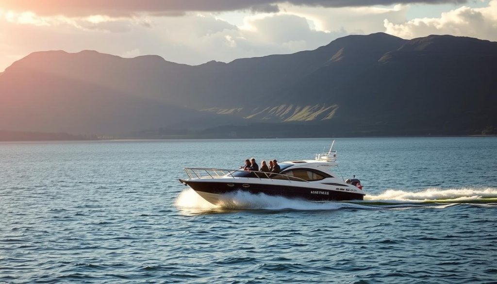 Thrilling boat tours on the loch