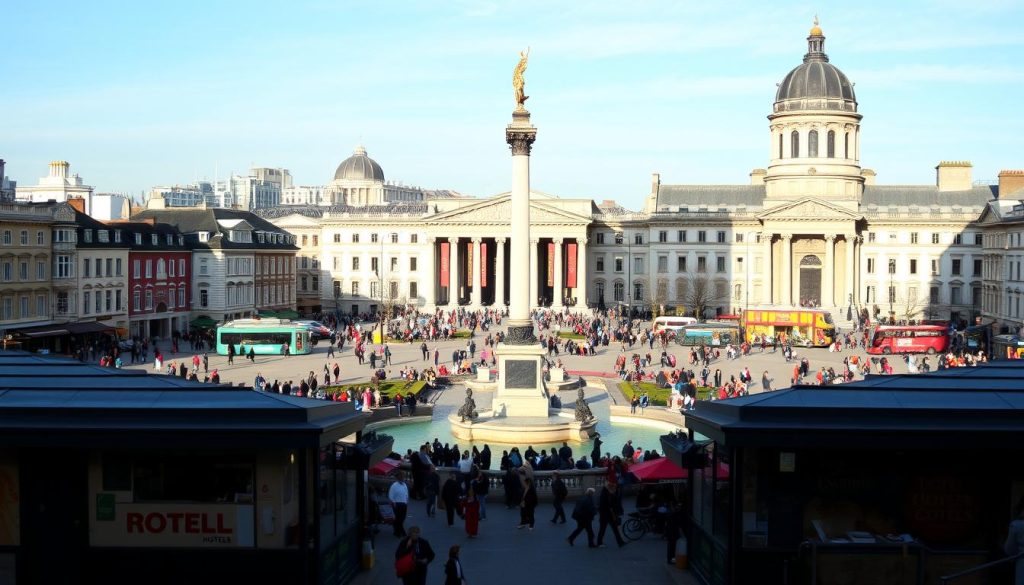 Trafalgar Square budget stays