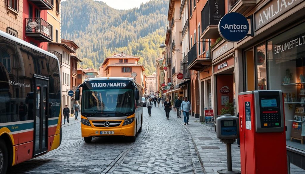 Transportation and payment options in Andorra
