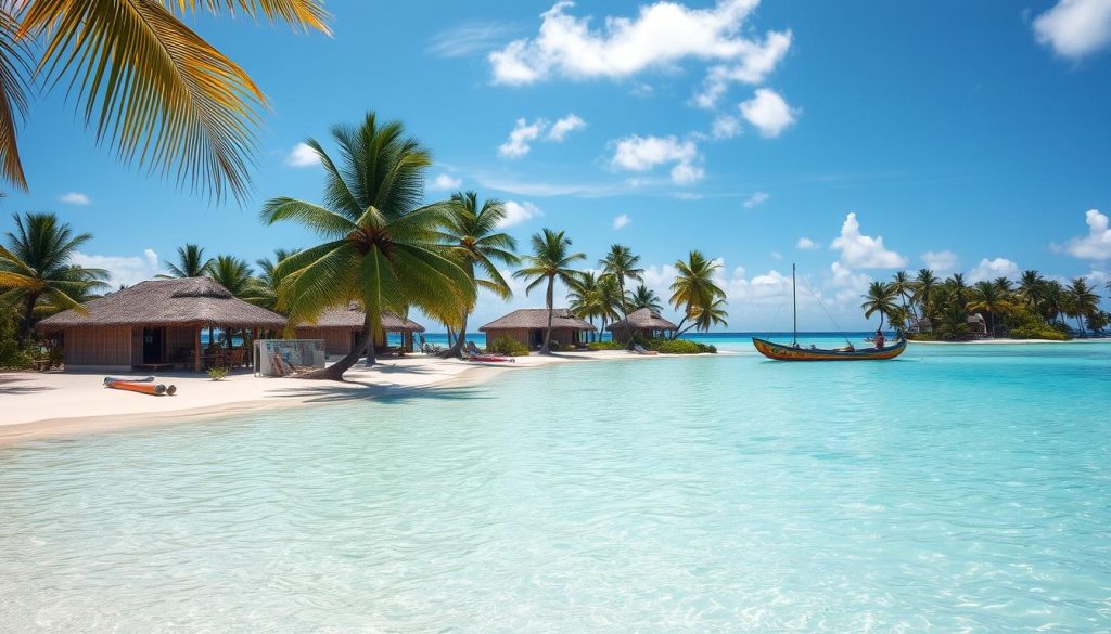 Tuvalu atoll lifestyle