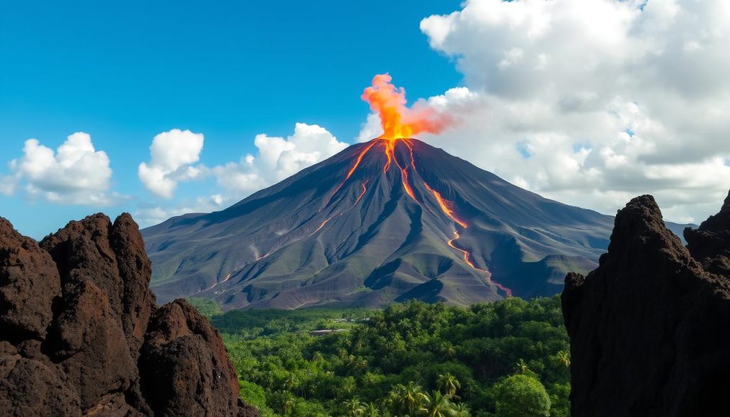 active volcano