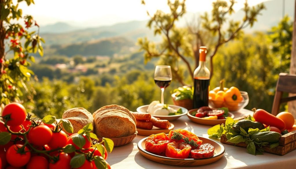 calabrian cuisine view
