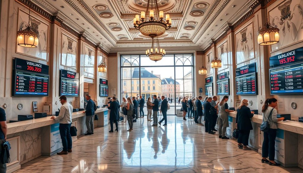 currency exchange and travel