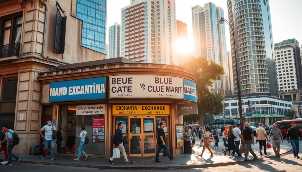 currency exchange in Argentina