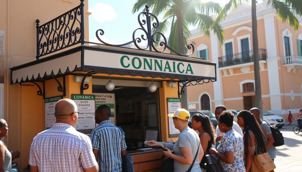 currency exchange in Grenada