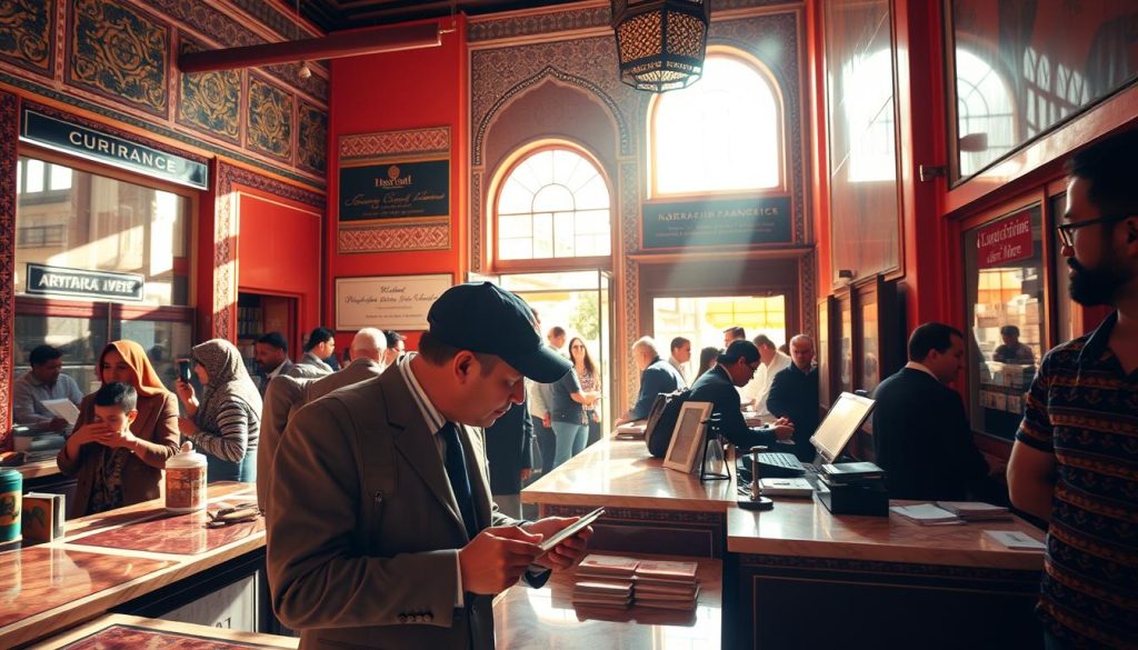currency exchange in morocco