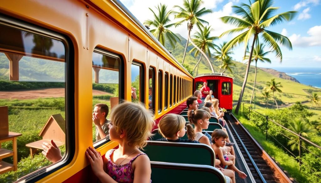 family-friendly train ride