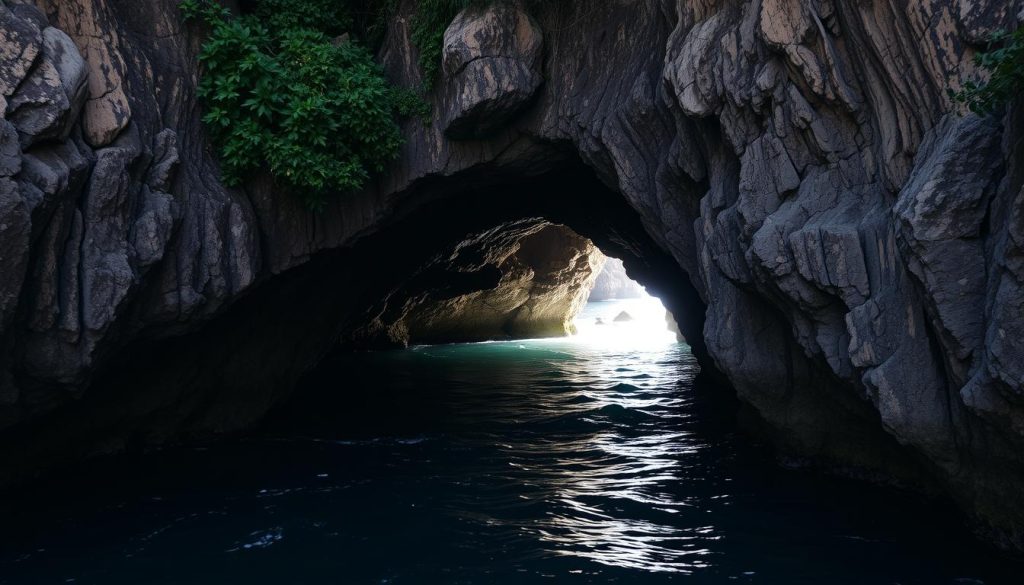 hidden cave