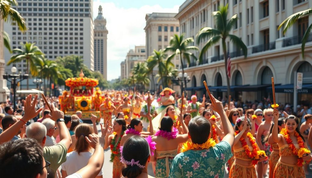 historic festival parade