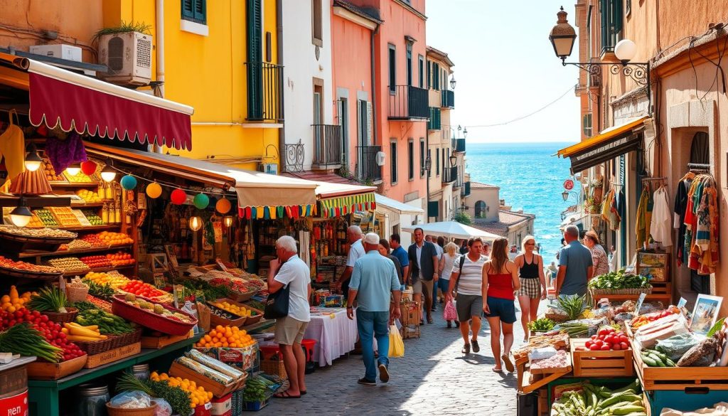 historic streets and local markets