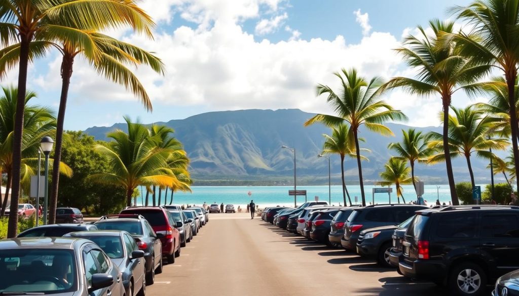 kailua beach parking