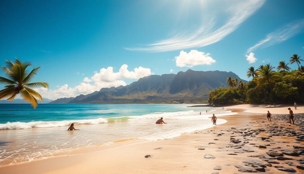 kaimana beach view