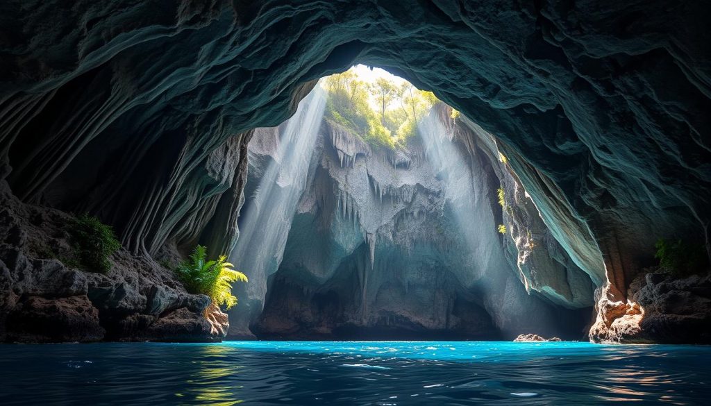 natural ocean cave formation