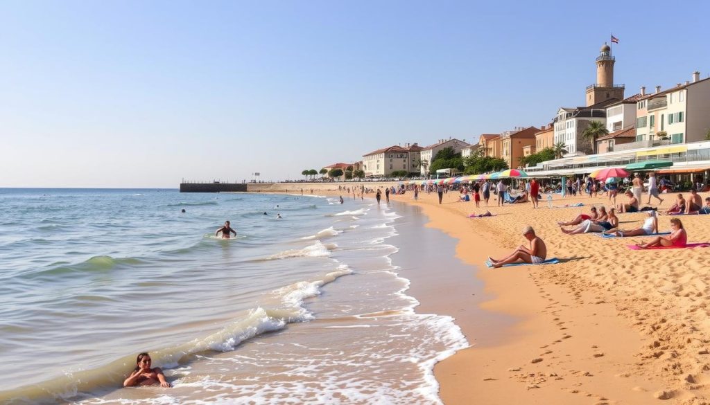 public beach spots in Caorle