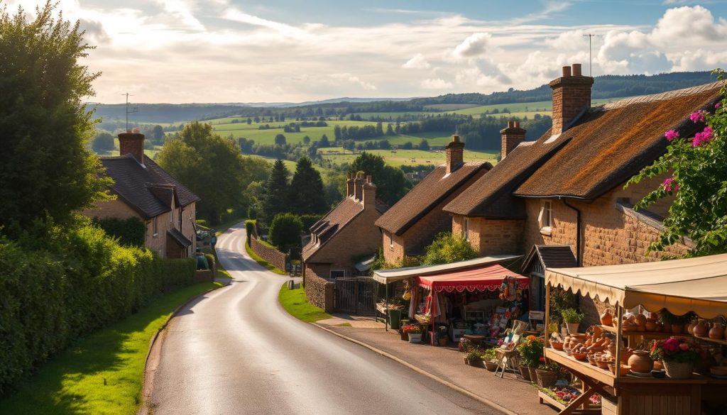 rural charm and creative vibes