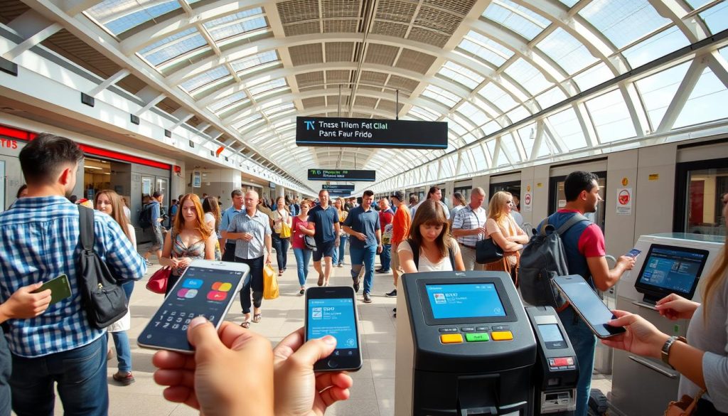 safe payment methods for transit