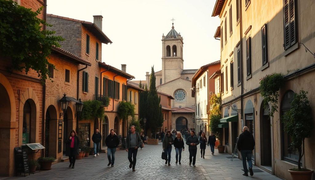 seasonal charm in Assisi
