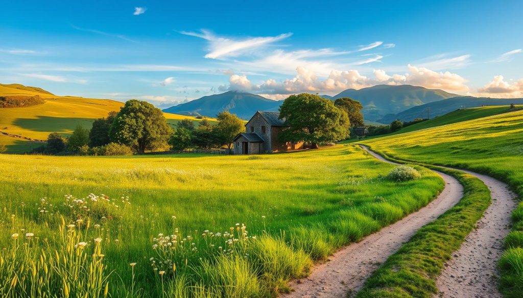 self-led rural itineraries in North Wales