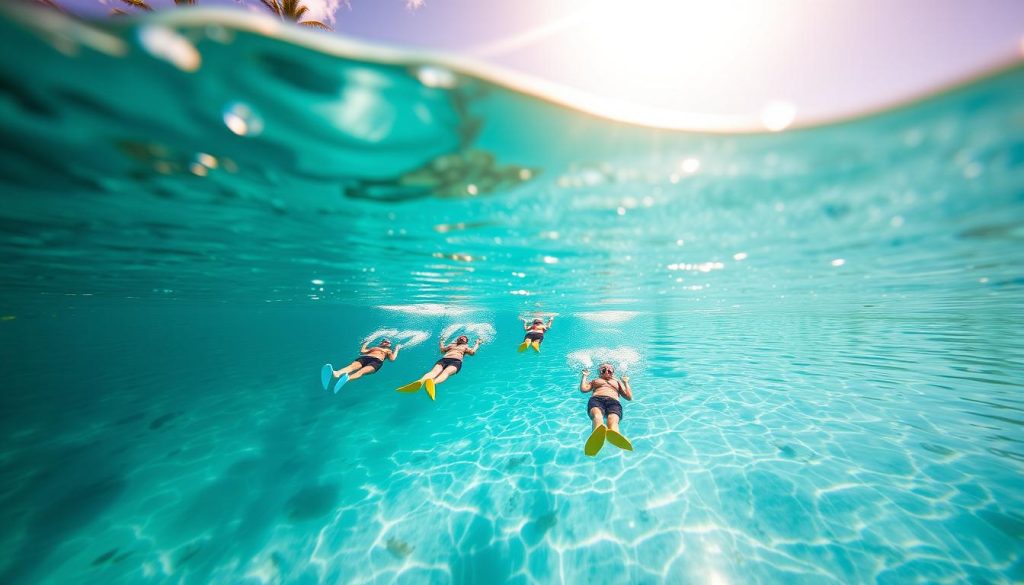 snorkeling at state park