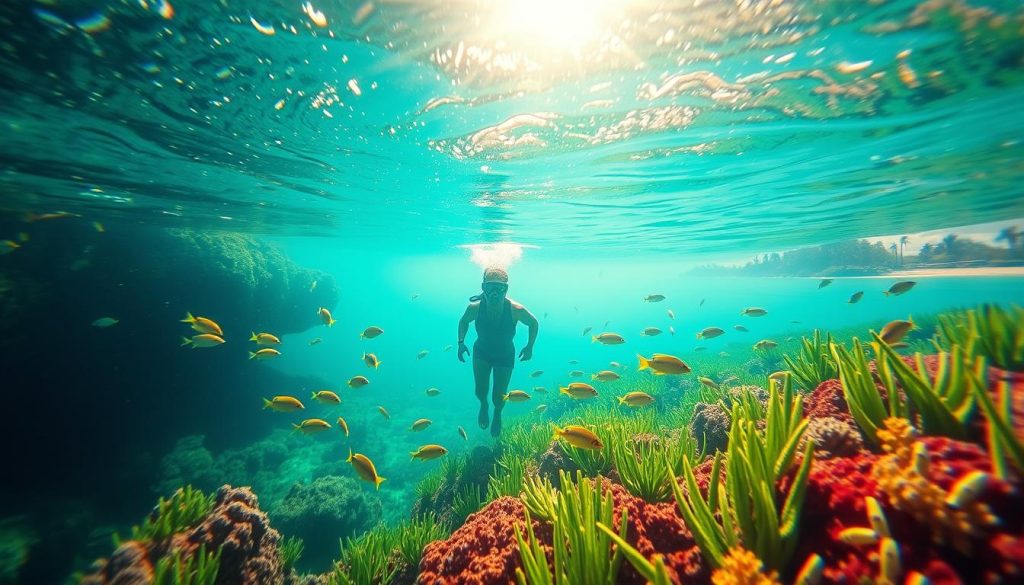 snorkeling view