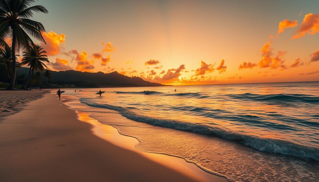 sunset beach oahu