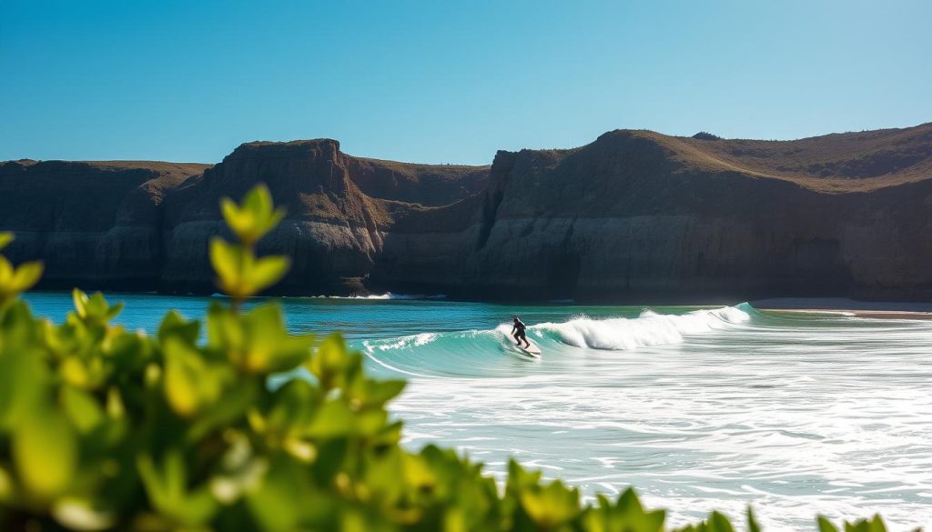 surfing at odeceixe beach