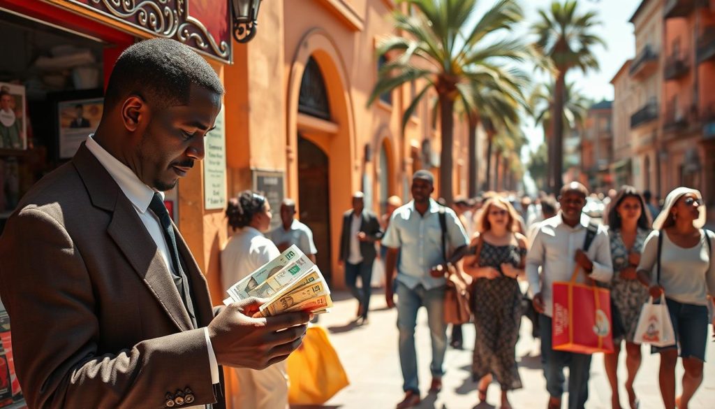 tips for exchanging money locally