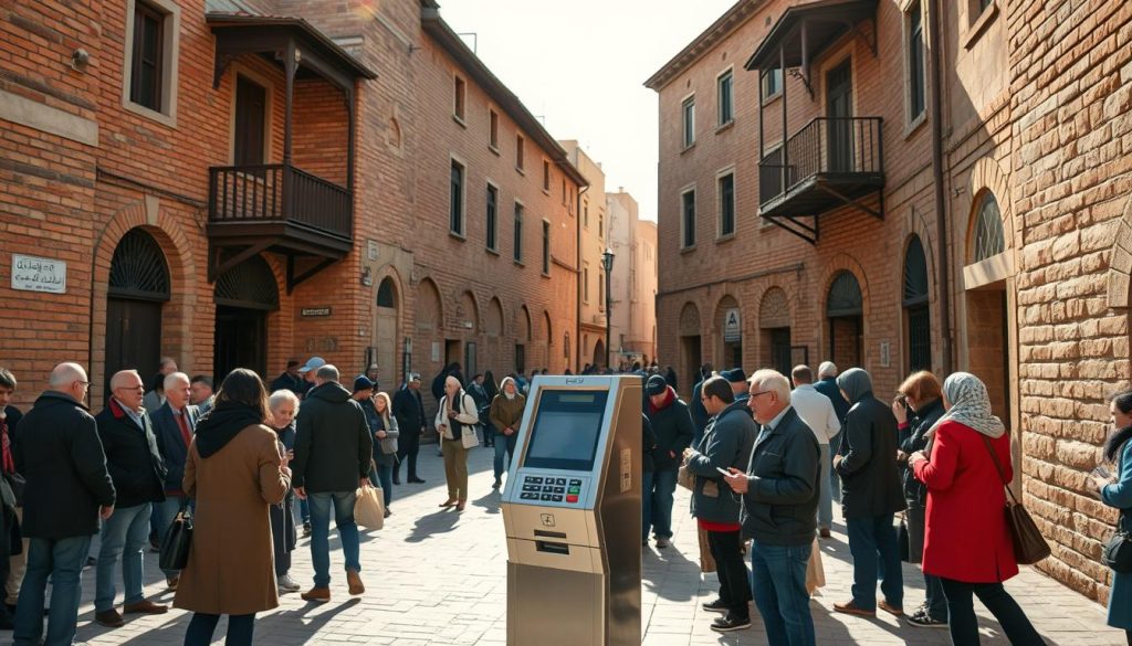 tourist debit card system