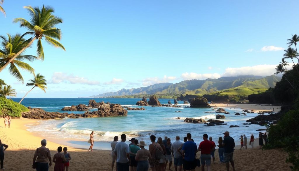 tunnels beach cultural significance