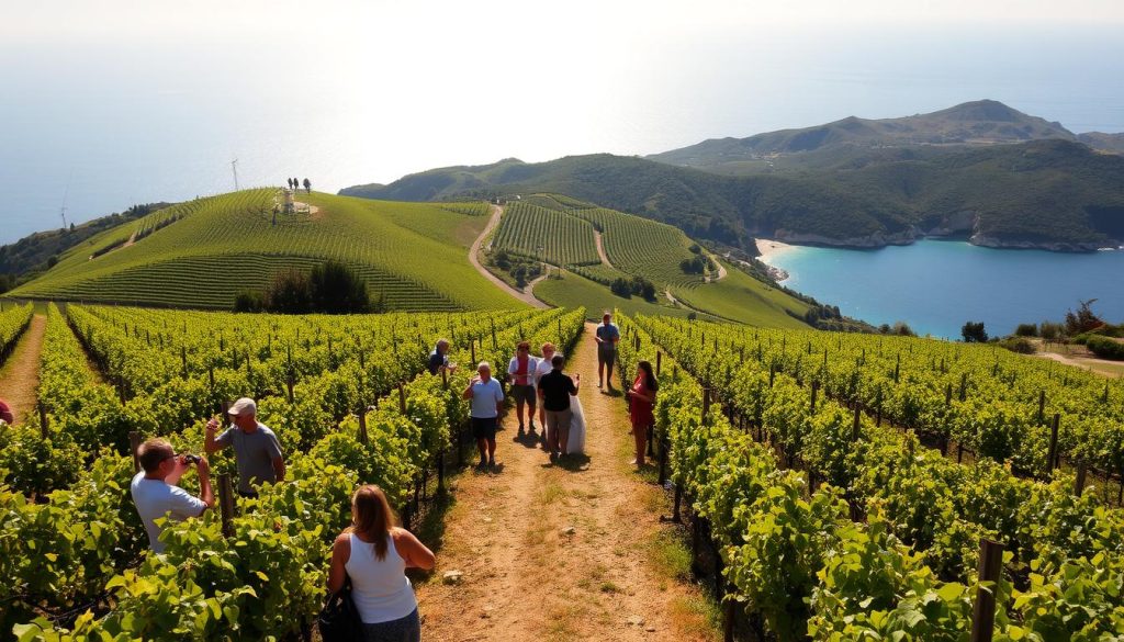 vineyard and wine tasting experience