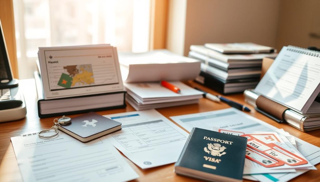 visa services and travel documents