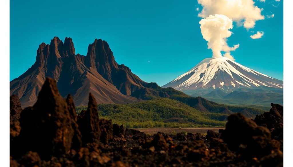 volcanic landscapes