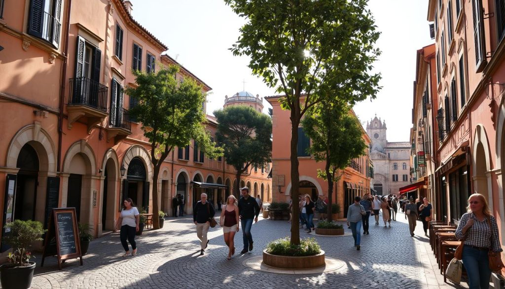 walking through historical culture