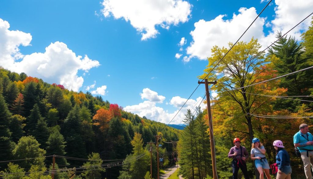 Aerial adventure park