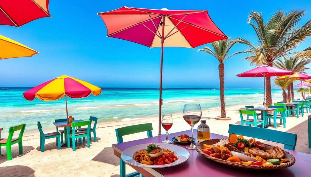 Al Ruwais Beach dining