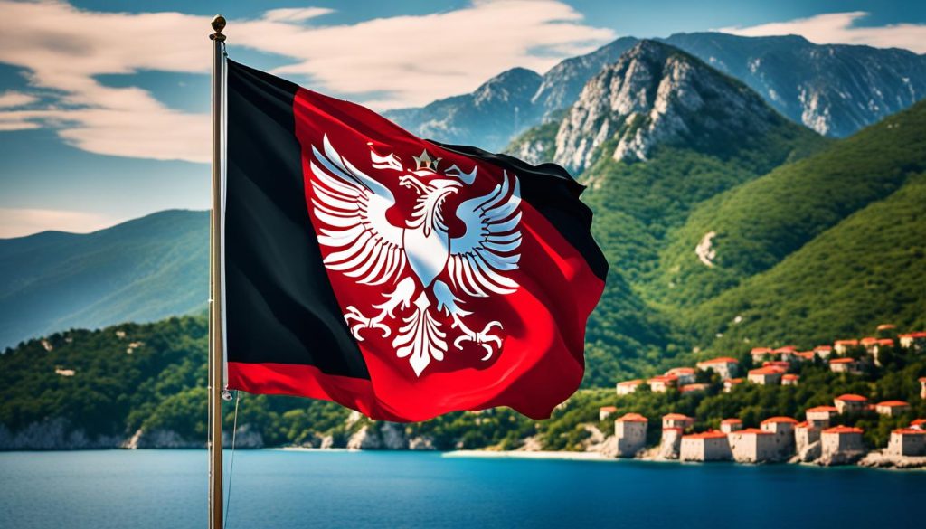 Albanian flag