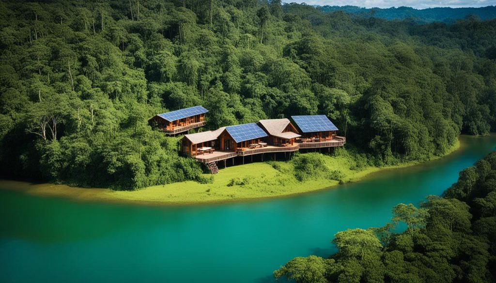 Amazonian eco-lodge