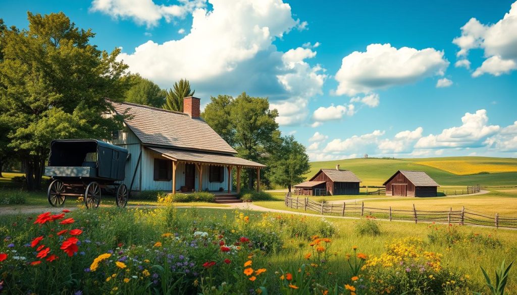 Amish home tour