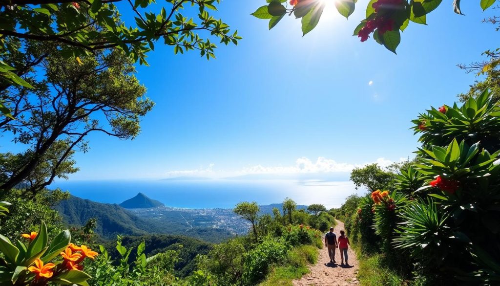 Antigua hiking trails