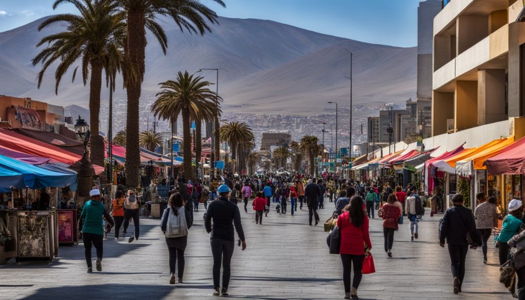 Antofagasta city center