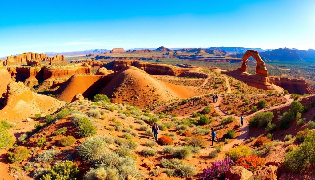 Arches National Park hiking trails